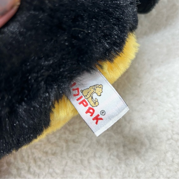 Unipak Bumblee plush 10" Plumpee Pot Belly 2017 black & yellow - Picture 5 of 10